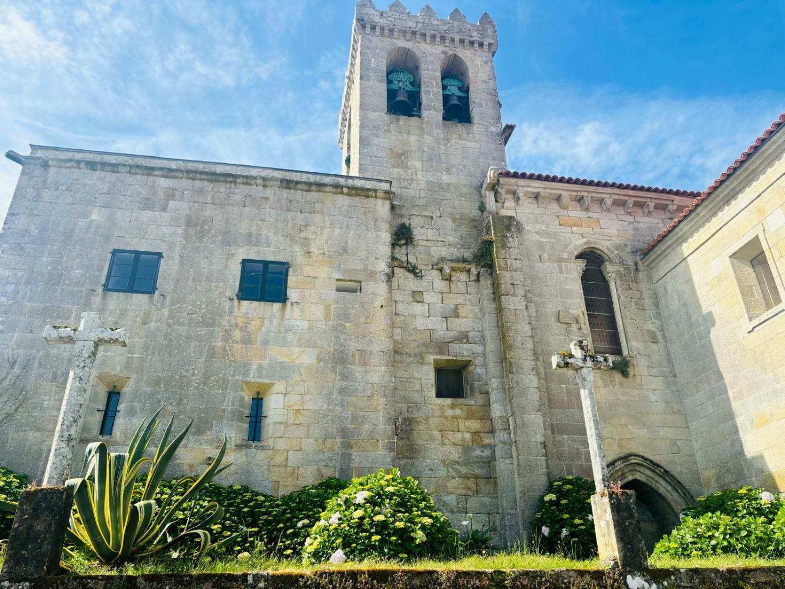 Holibai, Amodino, Agradable Y Hogareno Apto Con Parking, Baiona Eksteriør bilde